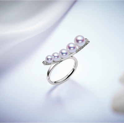 Harmony Akoya Pearl Ring