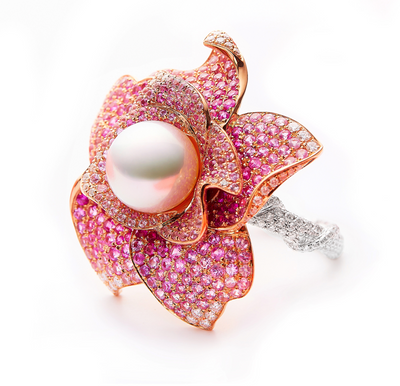 La Fleur Akoya Pearl Ring