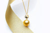 Bloom South Sea Gold Pearl Pendant-Kyllonen