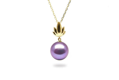 Bloom Colored Freshwater Pearl Pendant-Kyllonen