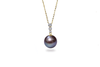 Graduated Diamond Edison Pearl Pendant-Kyllonen