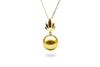 Bloom South Sea Gold Pearl Pendant-Kyllonen