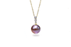 Graduated Diamond Edison Pearl Pendant-Kyllonen