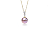 Graduated Diamond Edison Pearl Pendant-Kyllonen