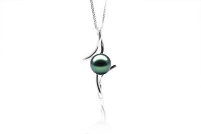 The Dance: Black Pearl Pendant-Kyllonen