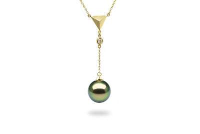 Tetra Black Pearl Pendant-Kyllonen