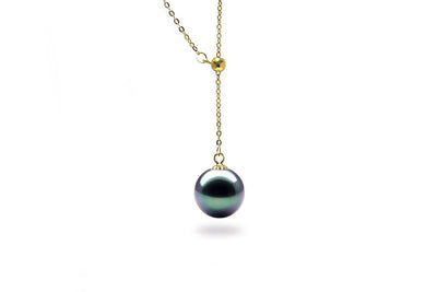 Simplicity Black Pearl Pendant-Kyllonen