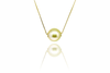 Solo Gold Pearl Necklace-Kyllonen