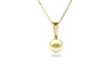 Baguette South Sea Gold Pearl Pendant-Kyllonen