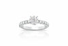 Pave Diamond Ring-Kyllonen