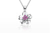 Cherry Blossom Silver Pendant