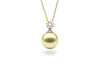 Cluster Gold Pearl Pendant-Kyllonen