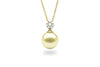 Cluster Gold Pearl Pendant-Kyllonen