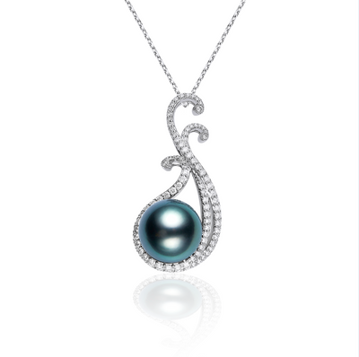 Ocean Black Pearl Pendant