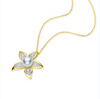 Plumeria Akoya Pearl Pendant/Brooch