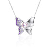 Flowering Butterfly Akoya Pearl Pendant