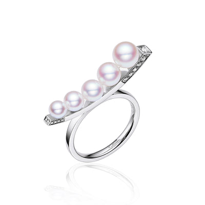 Harmony Akoya Pearl Ring