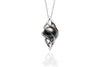 Twirl Black Pearl Pendant