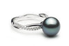 Twist Tahitian Pearl Ring-Kyllonen